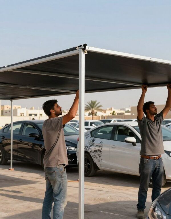 مظلات سيارات جنوب الرياض