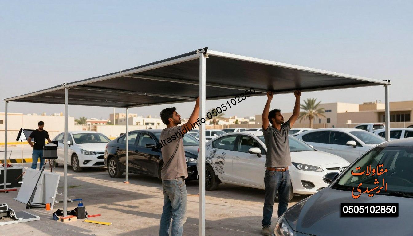 مظلات سيارات جنوب الرياض