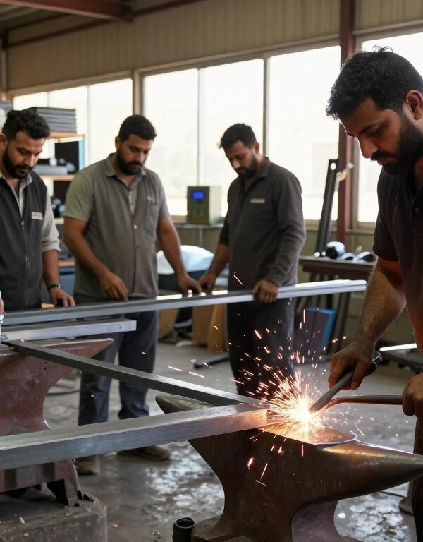 ورشة حدادة بالصناعية الرياض