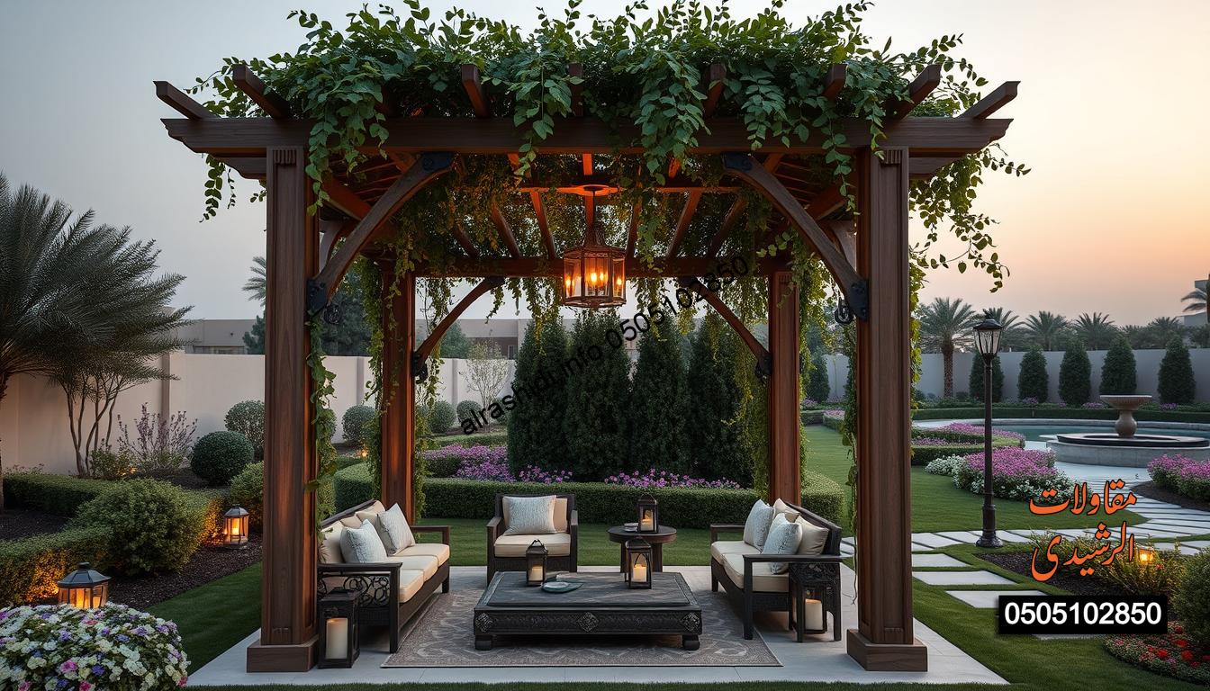 برجولات حدائق جنوب الرياض