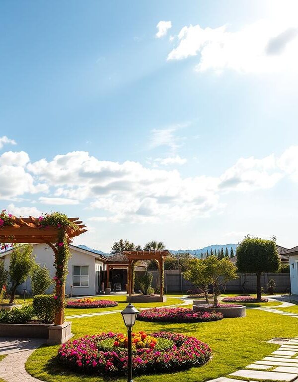 برجولات حي النخيل