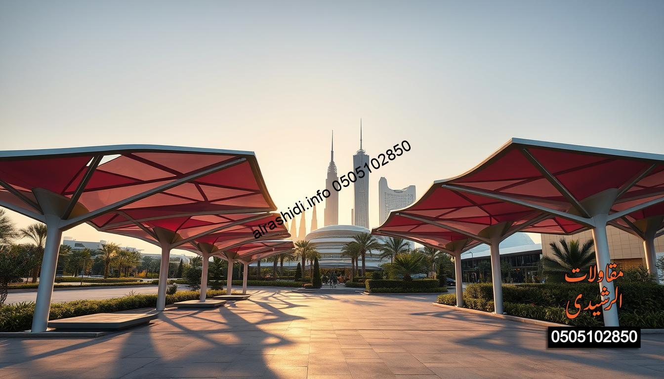 تصميم مظلات الرياض